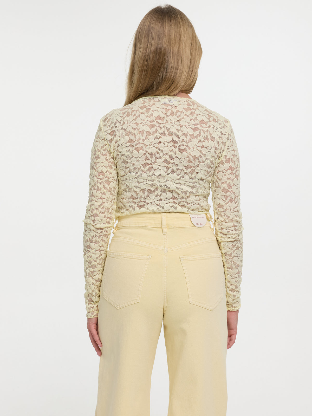 Spitzentop "Florence" in Creme