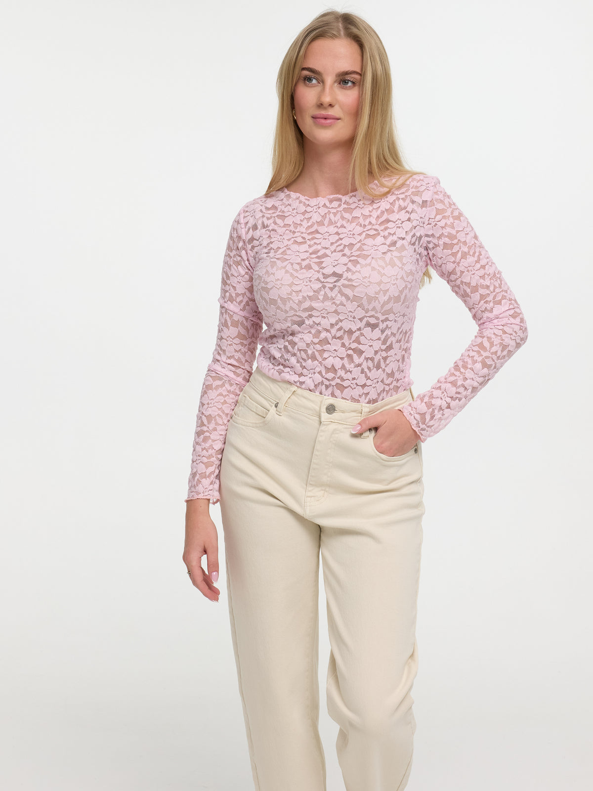 Spitzentop "Florence" in Rosa