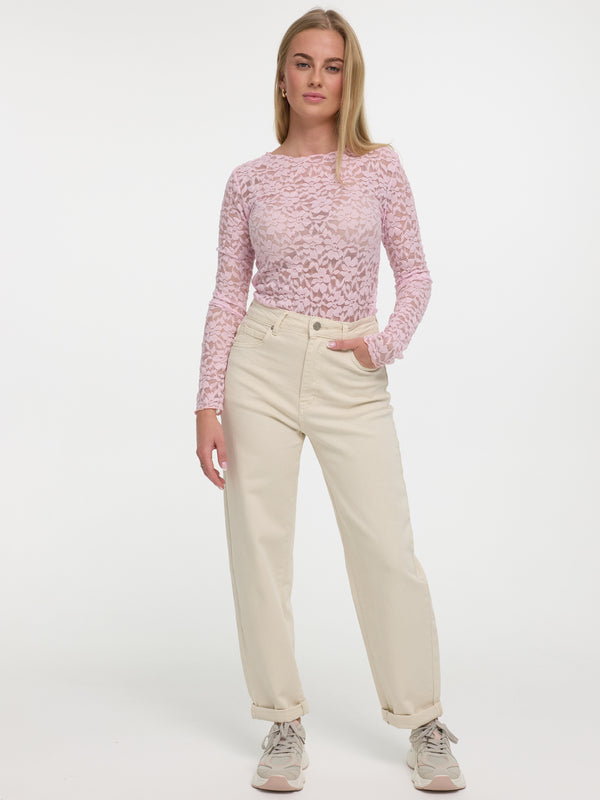 Momjeans "Patricia" in Beige