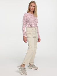 Momjeans "Patricia" in Beige