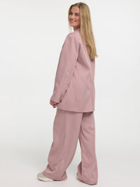 Nadelstreifen Blazer „Kathie“ in Rosa