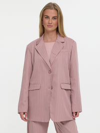 Nadelstreifen Blazer „Kathie“ in Rosa