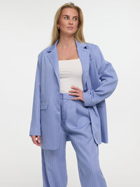 Nadelstreifen Blazer „Kathie“ in Blau