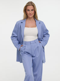 Nadelstreifen Blazer „Kathie“ in Blau