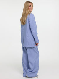 Nadelstreifen Blazer „Kathie“ in Blau