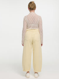 Ballon-Jeans "Malu" in Butter Yellow