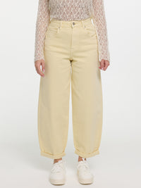 Ballon-Jeans "Malu" in Butter Yellow