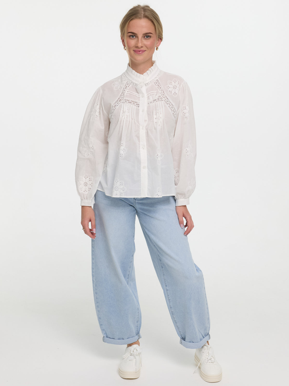 Bluse "Merle" in Weiß