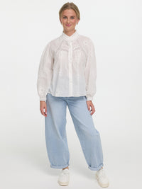 Bluse "Merle" in Weiß