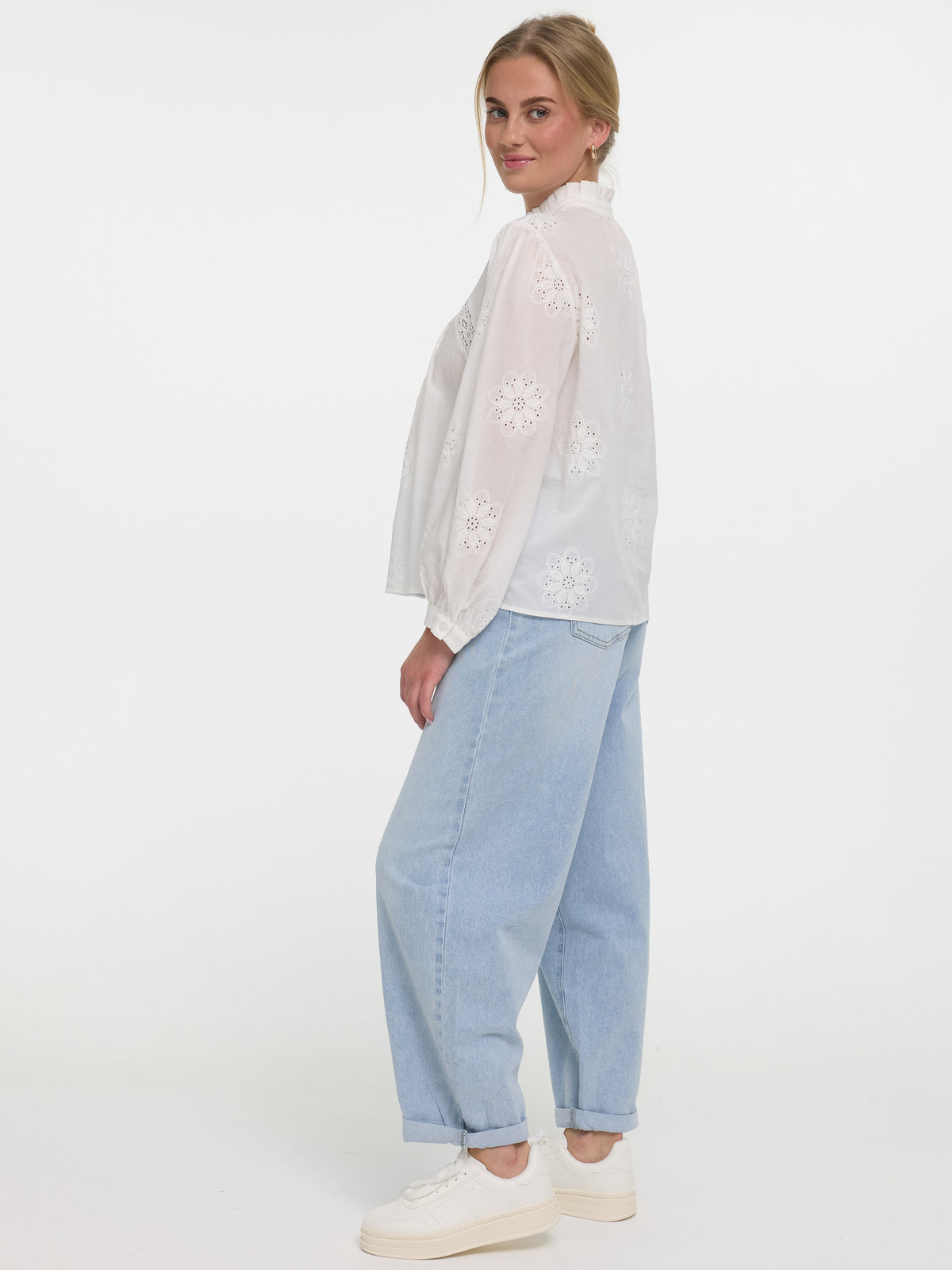 Bluse "Merle" in Weiß