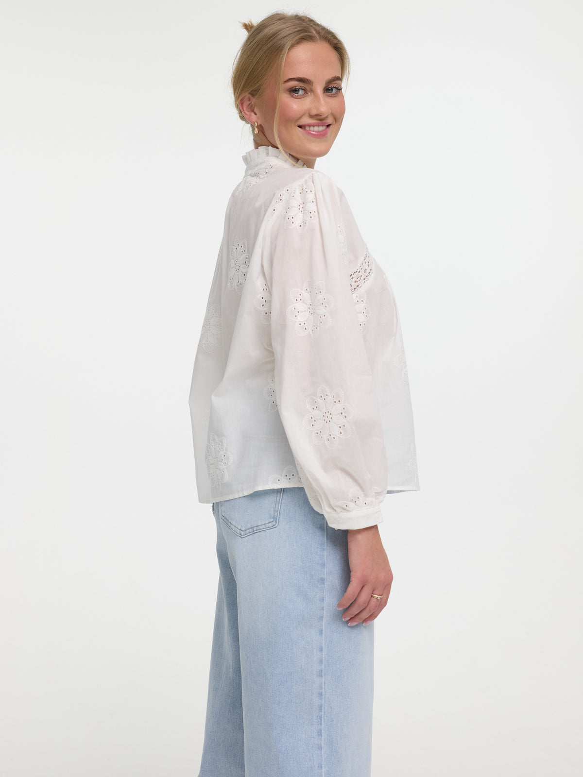 Bluse "Merle" in Weiß