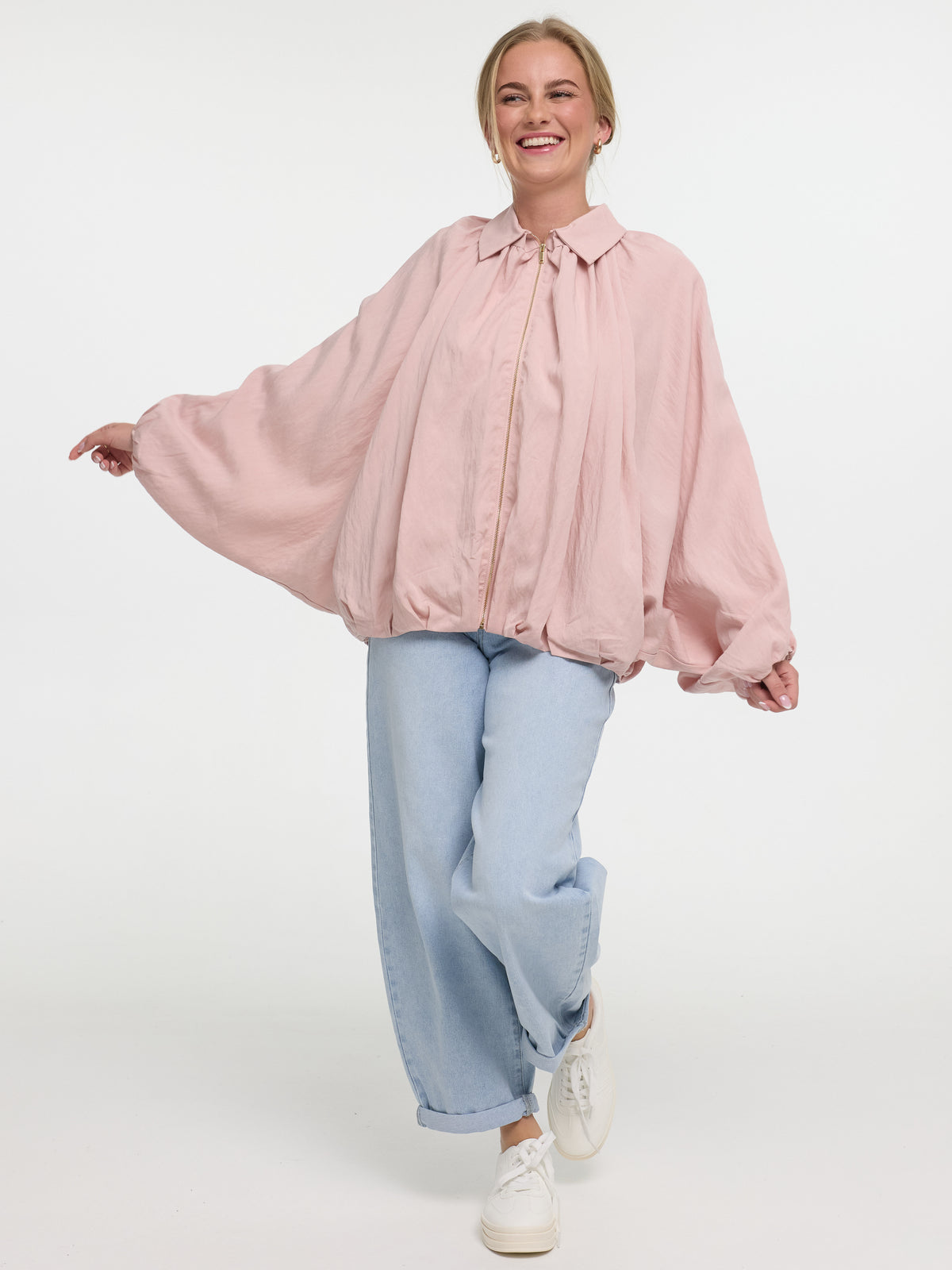 Jacke "Elowen" in Altrosa