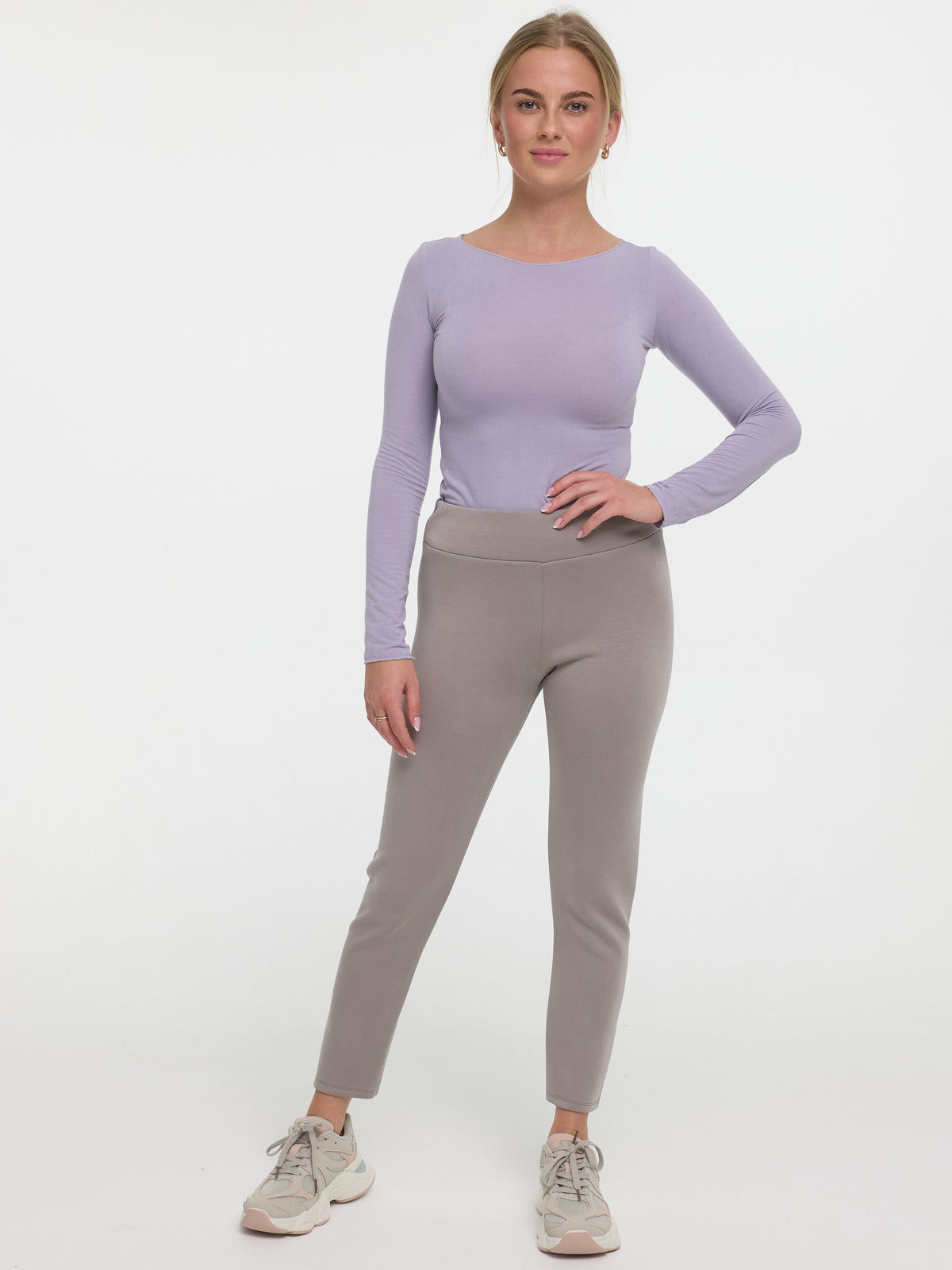 Thermo-Leggings "Lisa" Taupe