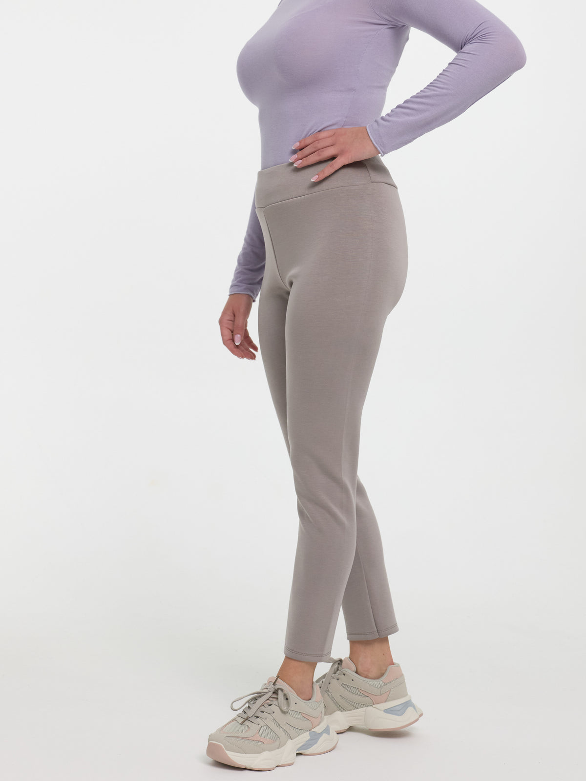 Thermo-Leggings "Lisa" Taupe
