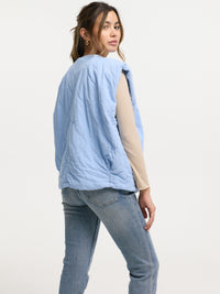 Weste "Leana" in Babyblau