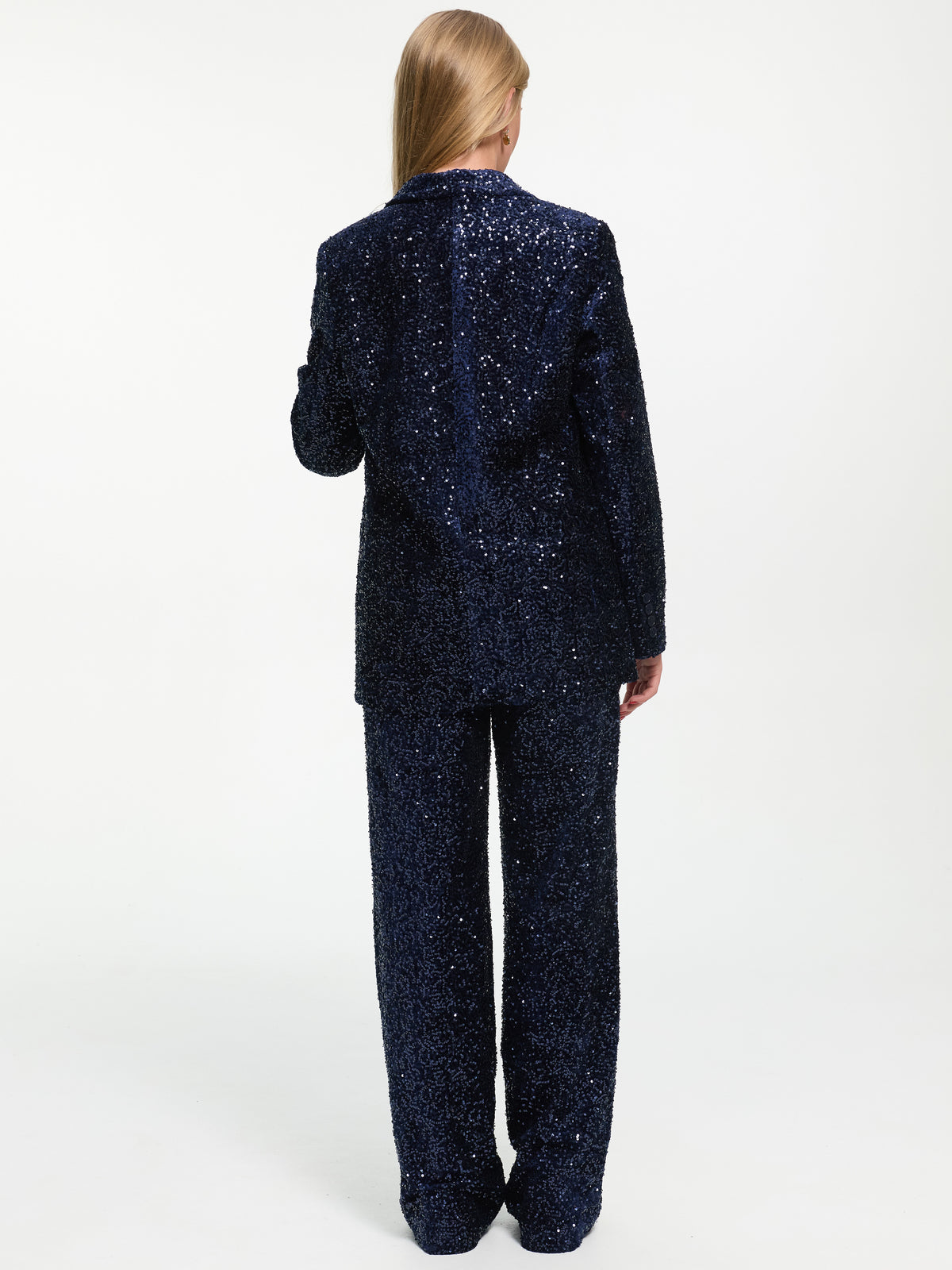 Pailletten Blazer "Sparkle" in Blau