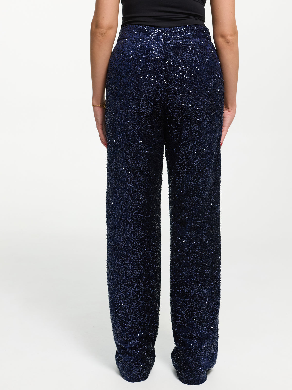 Pailletten Hose "Sparkle" in Blau