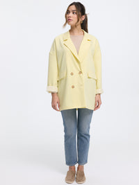 Blazer "Evina" in Pastellgelb