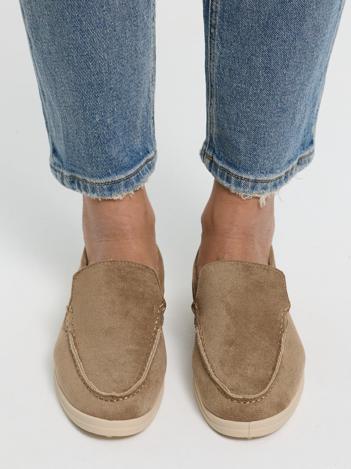 Loafer "Selma" in Taupe