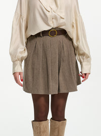 Stoffrock "Bella" in Hazelnut