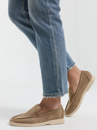 Loafer "Selma" in Taupe