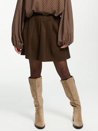 Stoffrock "Bella" in Braun