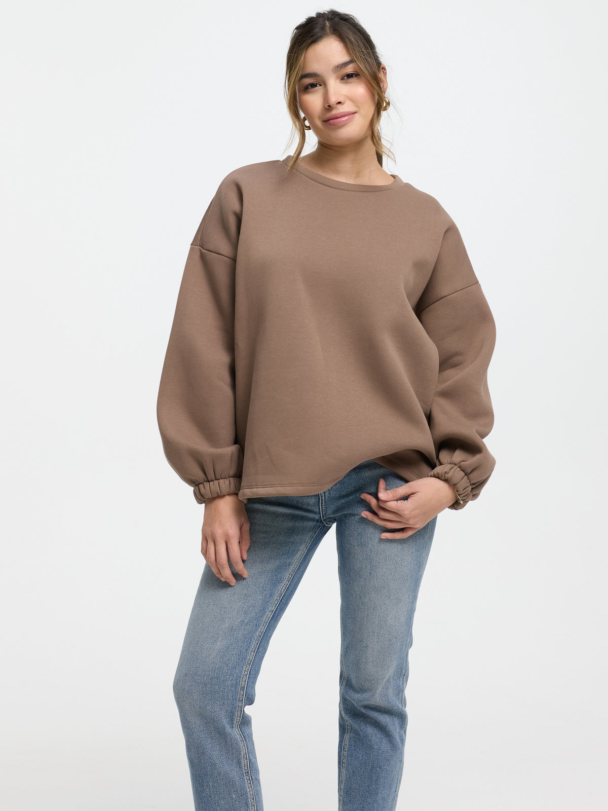 Pullover "Copine" in Moccha