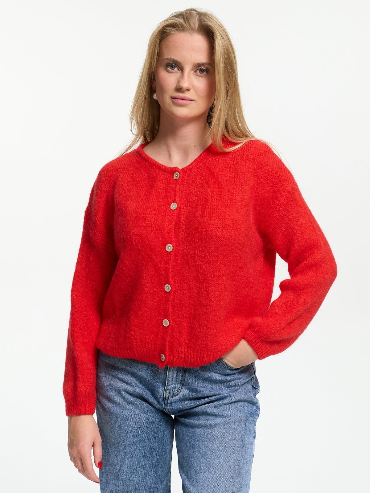Cardigan "Serena" in Rot