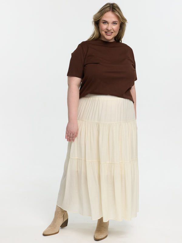 Premium T-Shirt "Whitey" in Braun