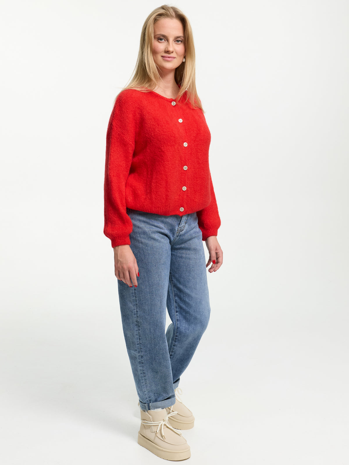 Cardigan "Serena" in Rot