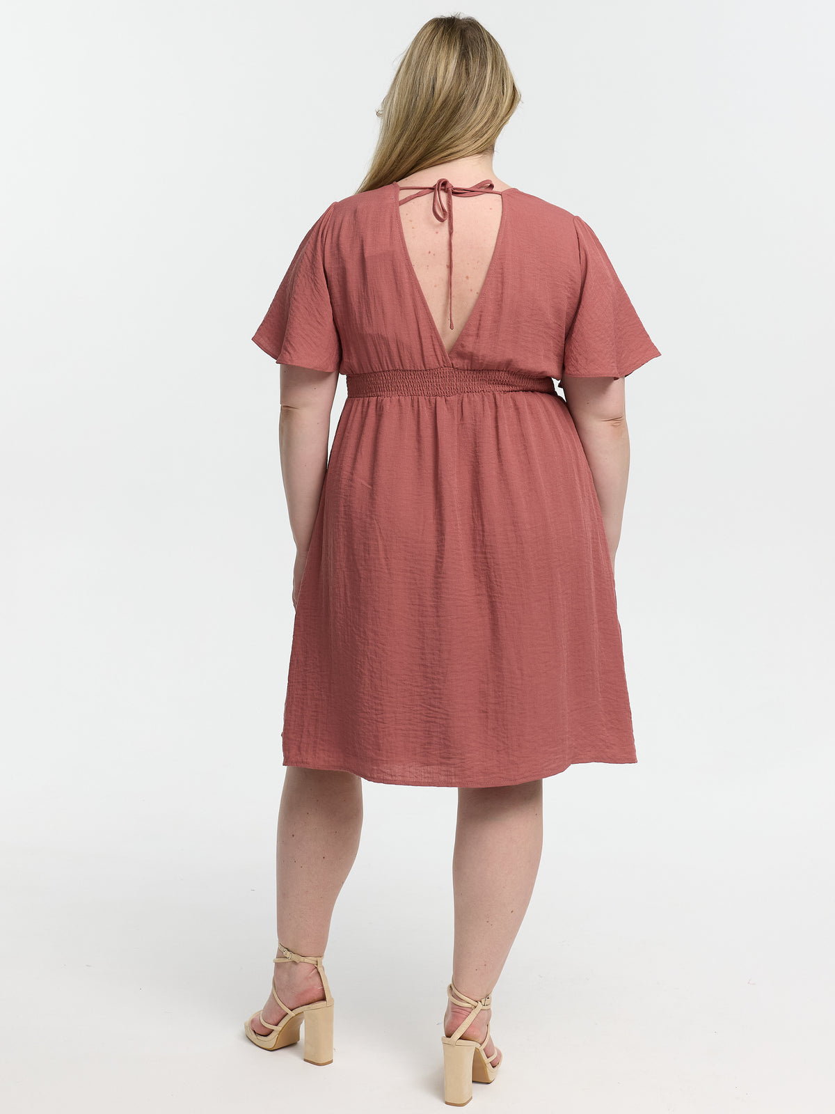 Kleid "Alani" in Coral