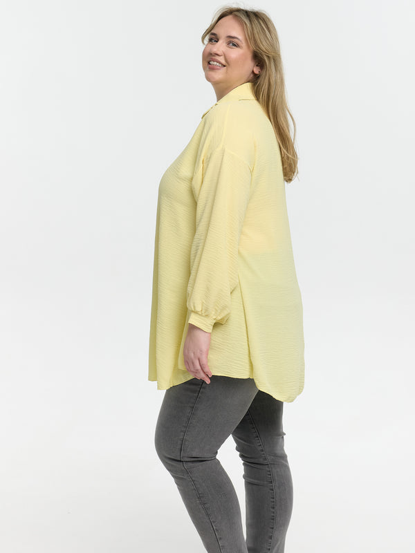 Longbluse "Irina" in Gelb