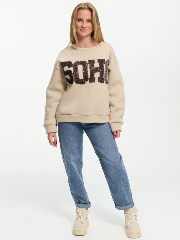 Pullover "Soho" in Beige