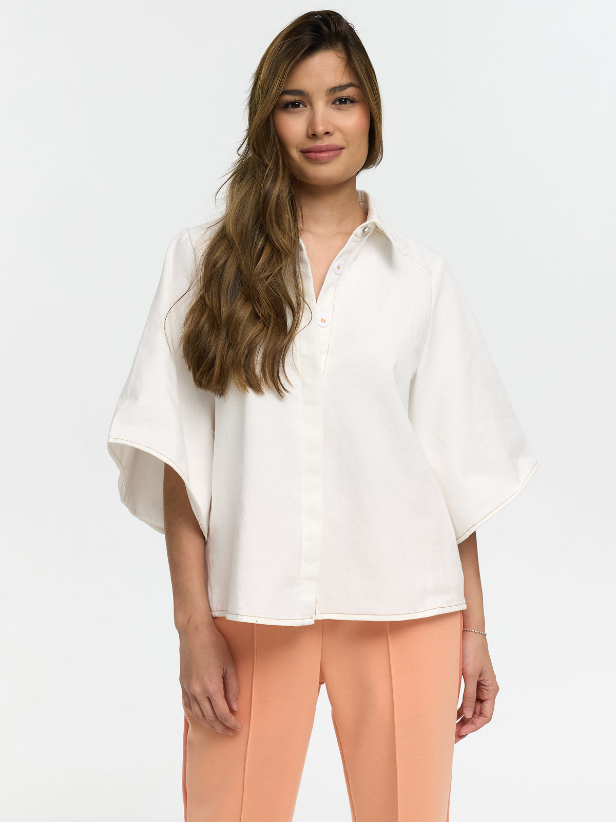 Jeans-Hemd "Susan" in White