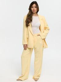 Stoffhose „Kim“ in Gelb