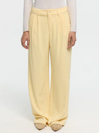 Stoffhose „Kim“ in Gelb