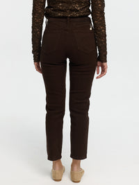 Momjeans "Dinah" in Braun