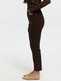 Momjeans "Dinah" in Braun