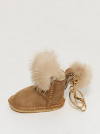 Schlüsselanhänger "Boots" in Hazelnut