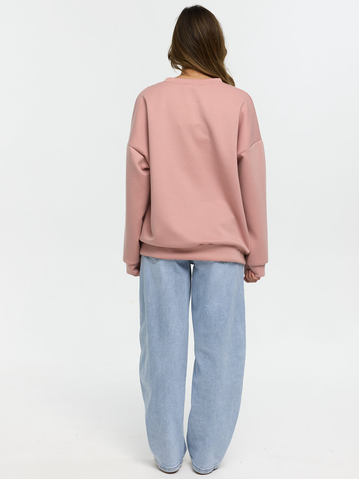 Pullover "Je T'aime Paris" in Rose