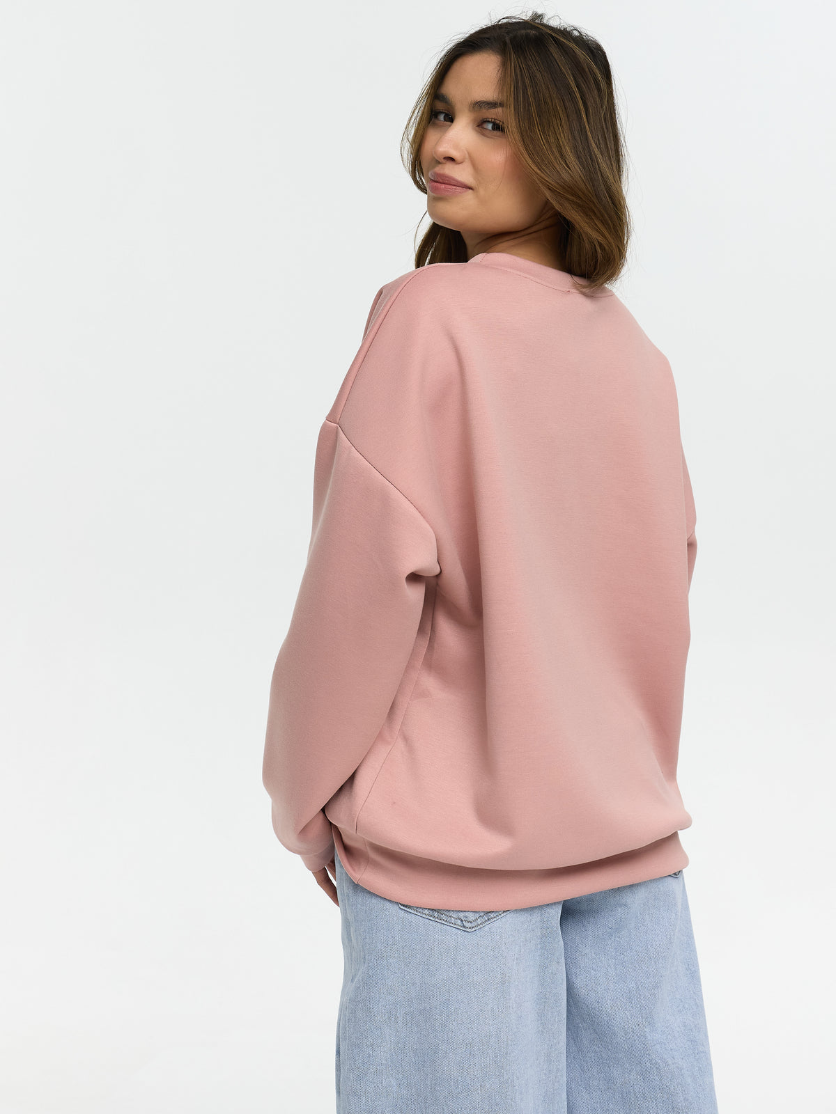 Pullover "Je T'aime Paris" in Rose