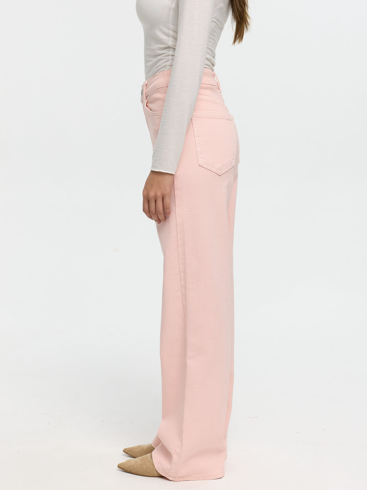 Straight Leg Jeans "Rosy"