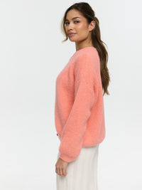 Cardigan "Serena" in Coral