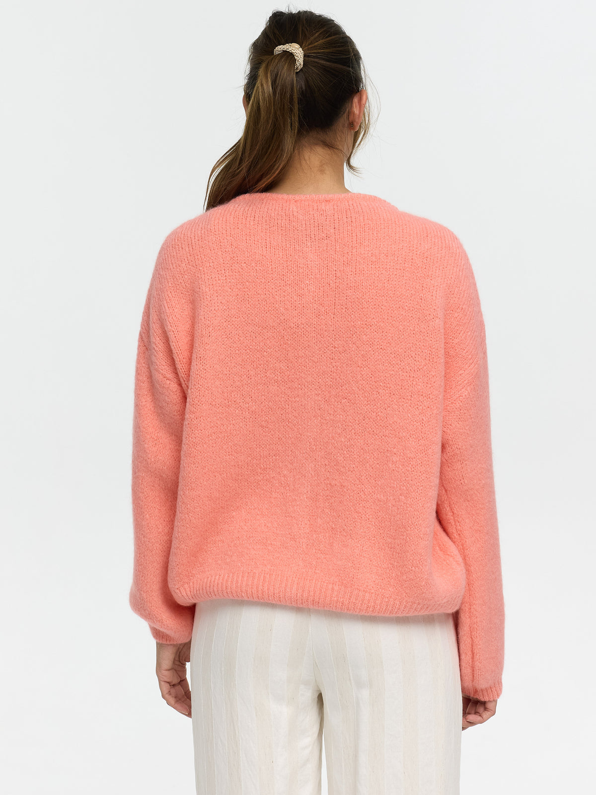 Cardigan "Serena" in Coral