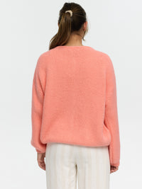Cardigan "Serena" in Coral
