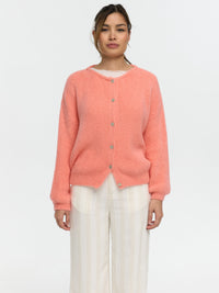 Cardigan "Serena" in Coral
