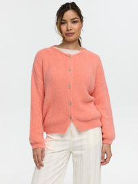 Cardigan "Serena" in Coral