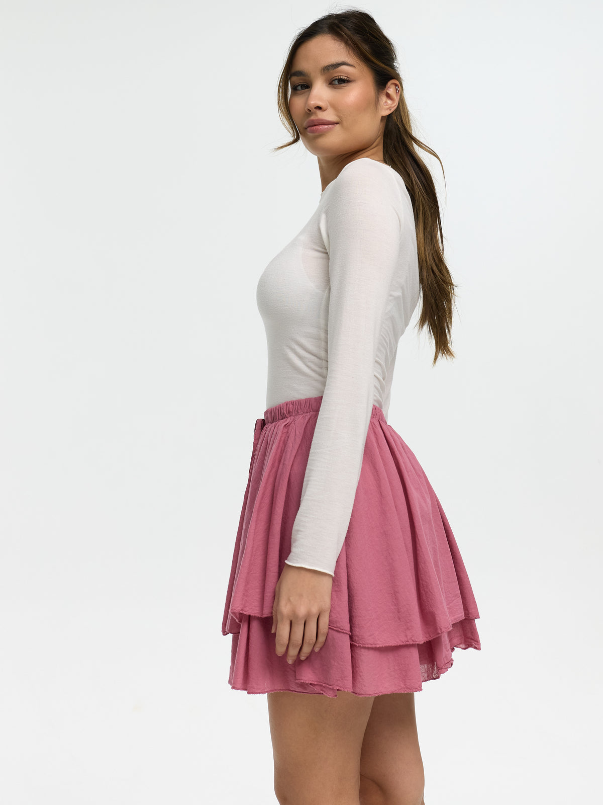 Hosenrock "Daphne" in Himbeere