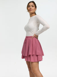 Hosenrock "Daphne" in Himbeere