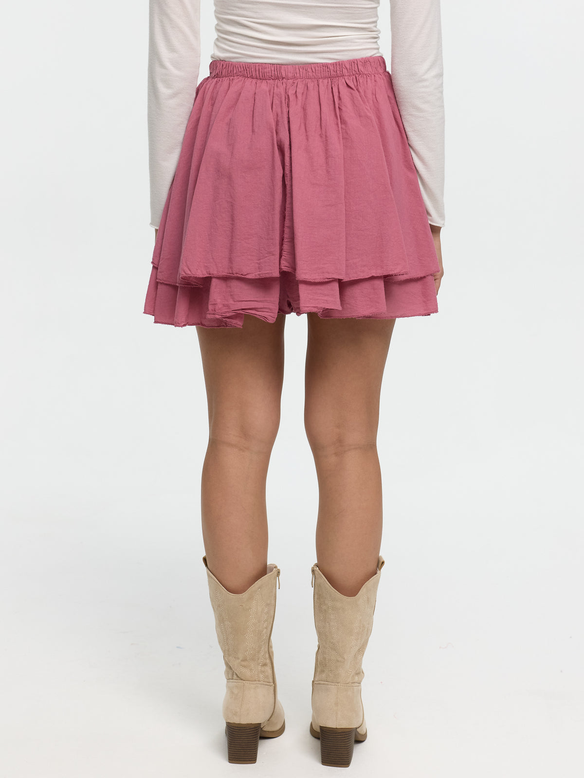 Hosenrock "Daphne" in Himbeere